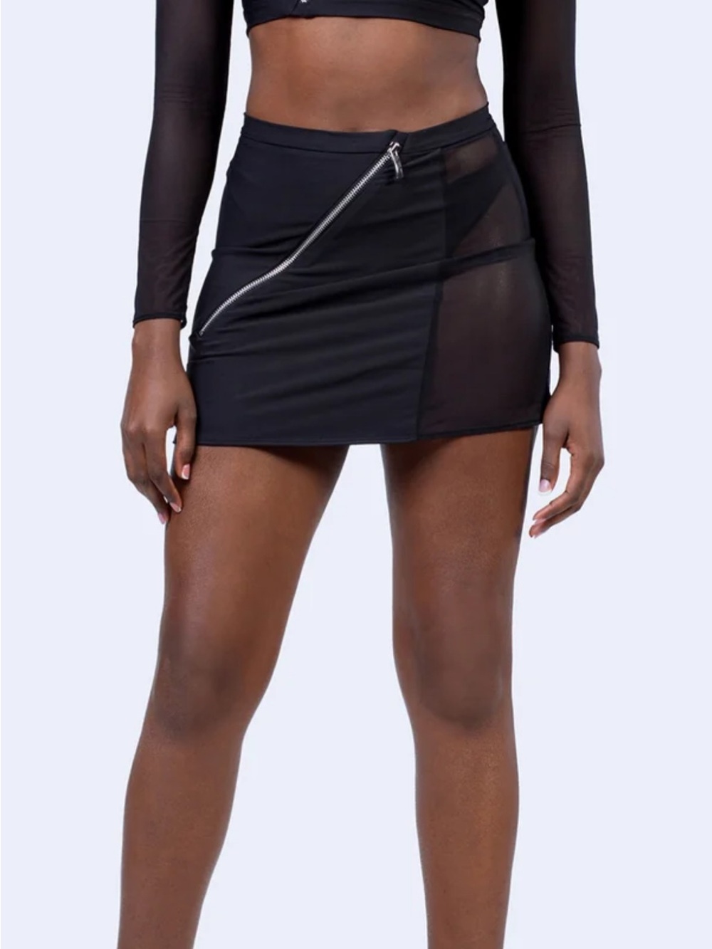 Badinka - Moxie Zipper Paneled
Skirt